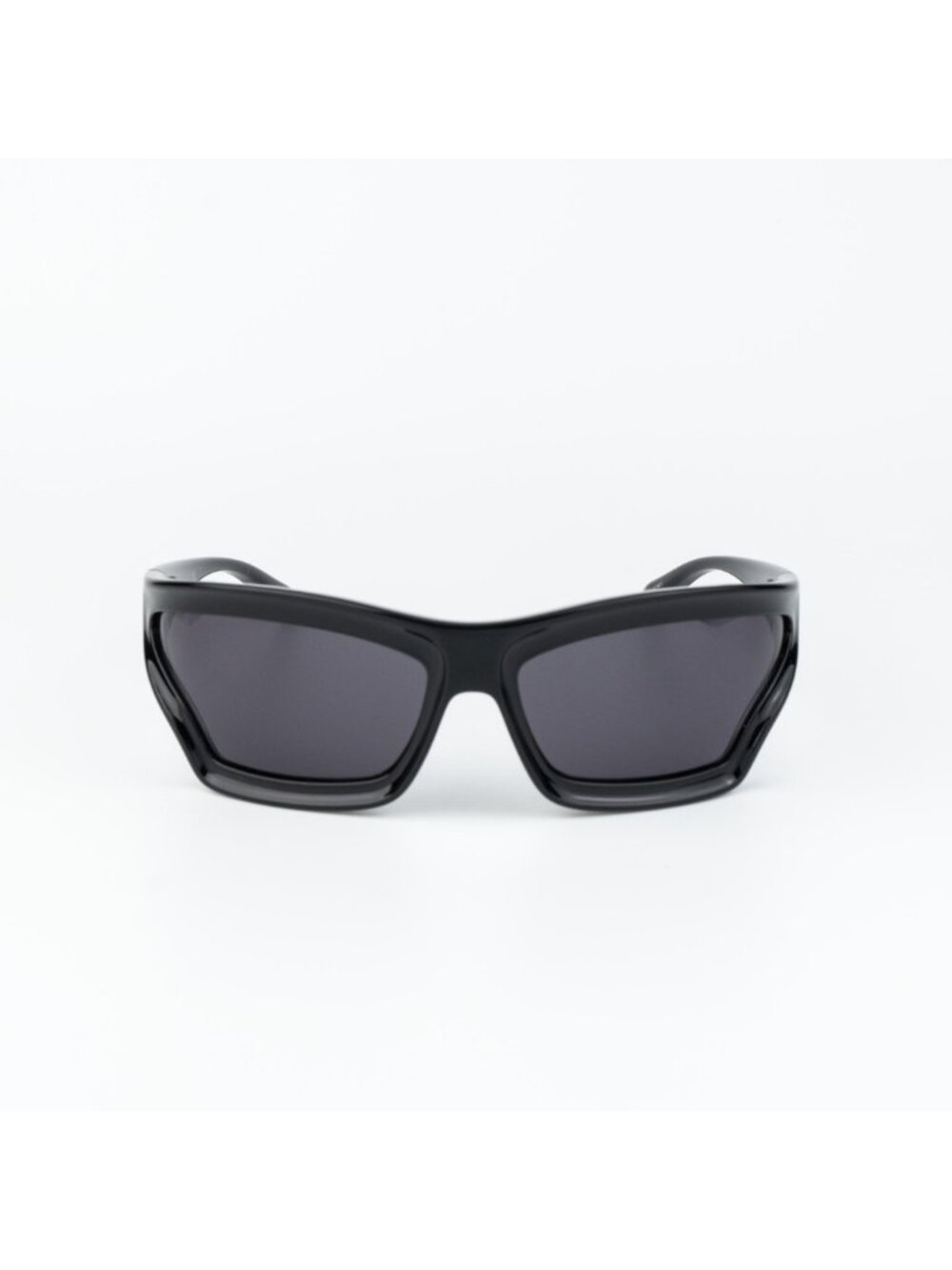 Loewe Men Sunglasses Black Smoke Wraparound LW40143U 01A NEW AUTHENTIC